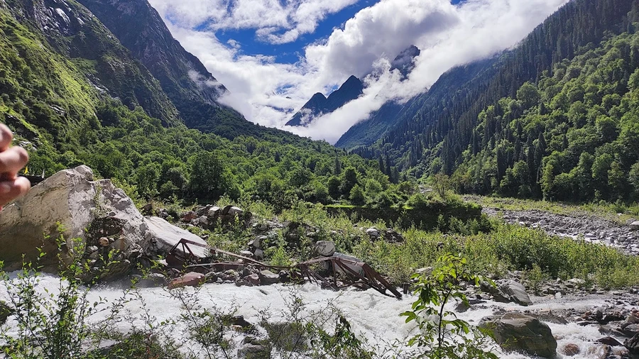 Ghangaria View in Ghangaria