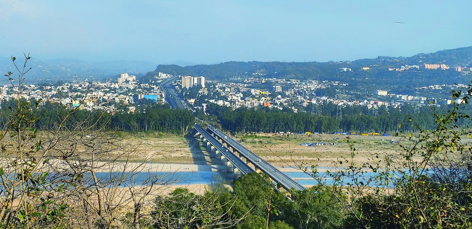 Taxi package from Jammu Jammu city view for pilgrimage and hill taxi routes