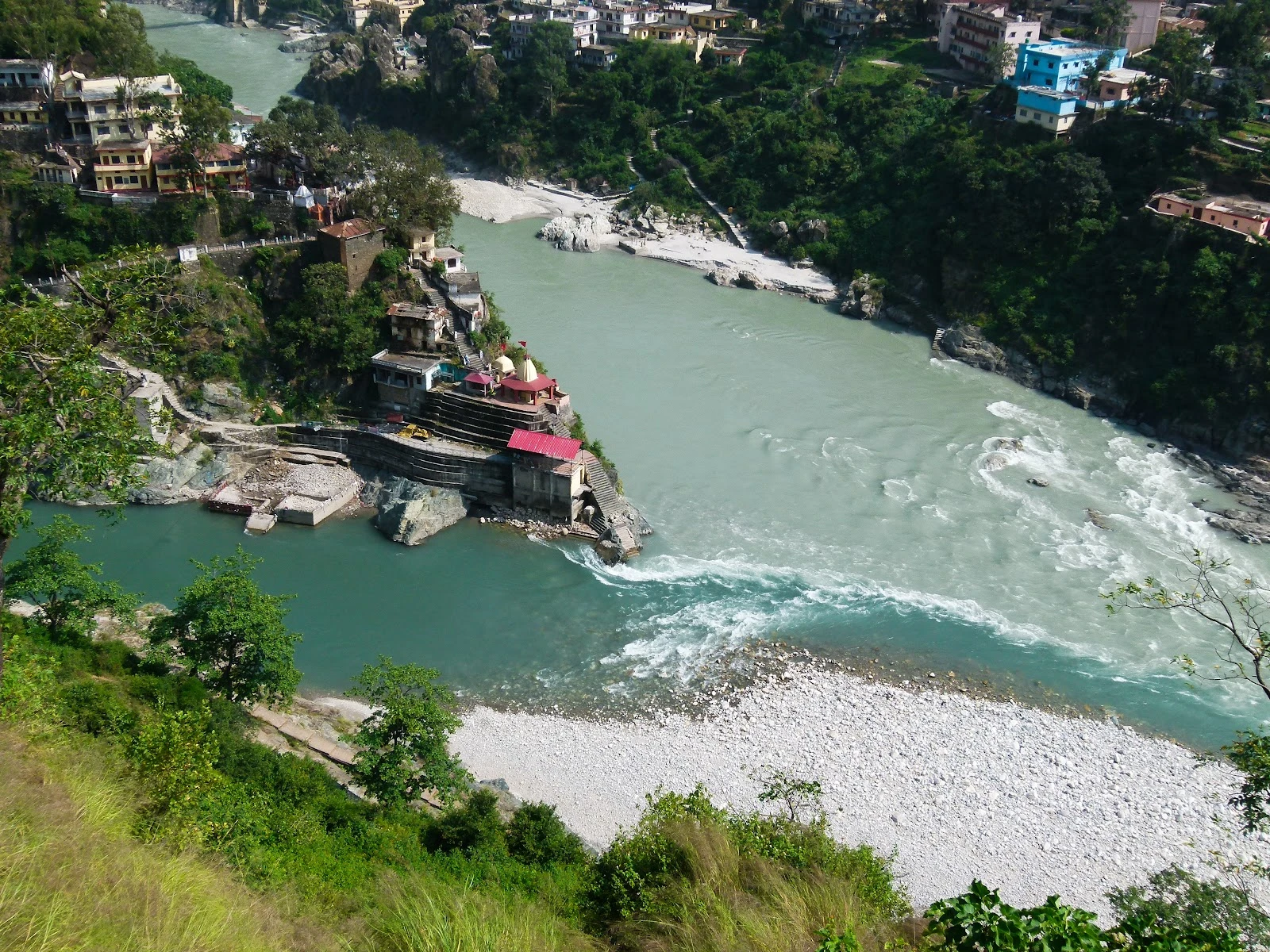 Rudraprayag confluence in Rudraprayag for route-specific taxi planning