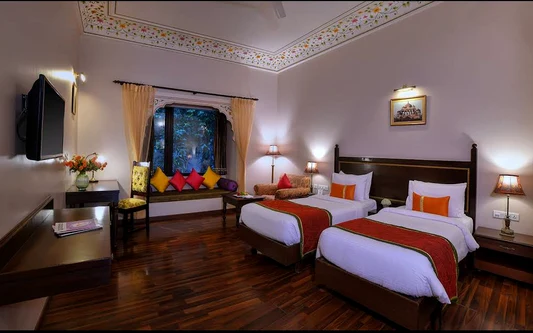 Anuraga Palace  Luxury Resort & Spa Ranthambore National Park package hotel stay