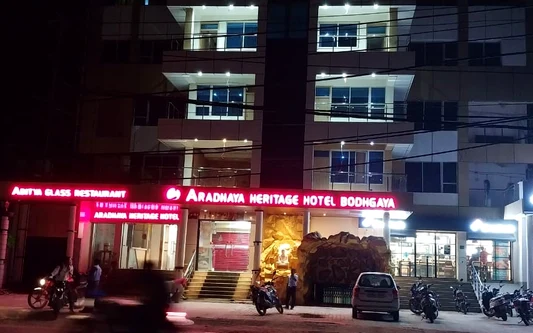 Aradhaya Heritage Hotel Bodh Gaya yatra hotel stay