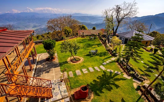 Chevron Eco Lodge Kausani package hotel stay