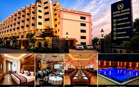 Hotel Anand International Bodhgaya, Bypass Road, near Axis Bank, Belsar, Bodh Gaya, Bihar, India in Bodh Gaya