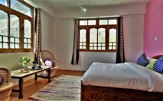 Hotel Winter White Spiti Kaza package hotel stay