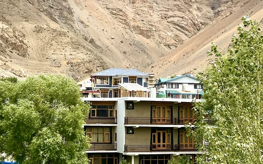 Sol Eco Hotel, behind Himalayan Cafe, Spiti, Kaza, Himachal Pradesh, India in Kaza