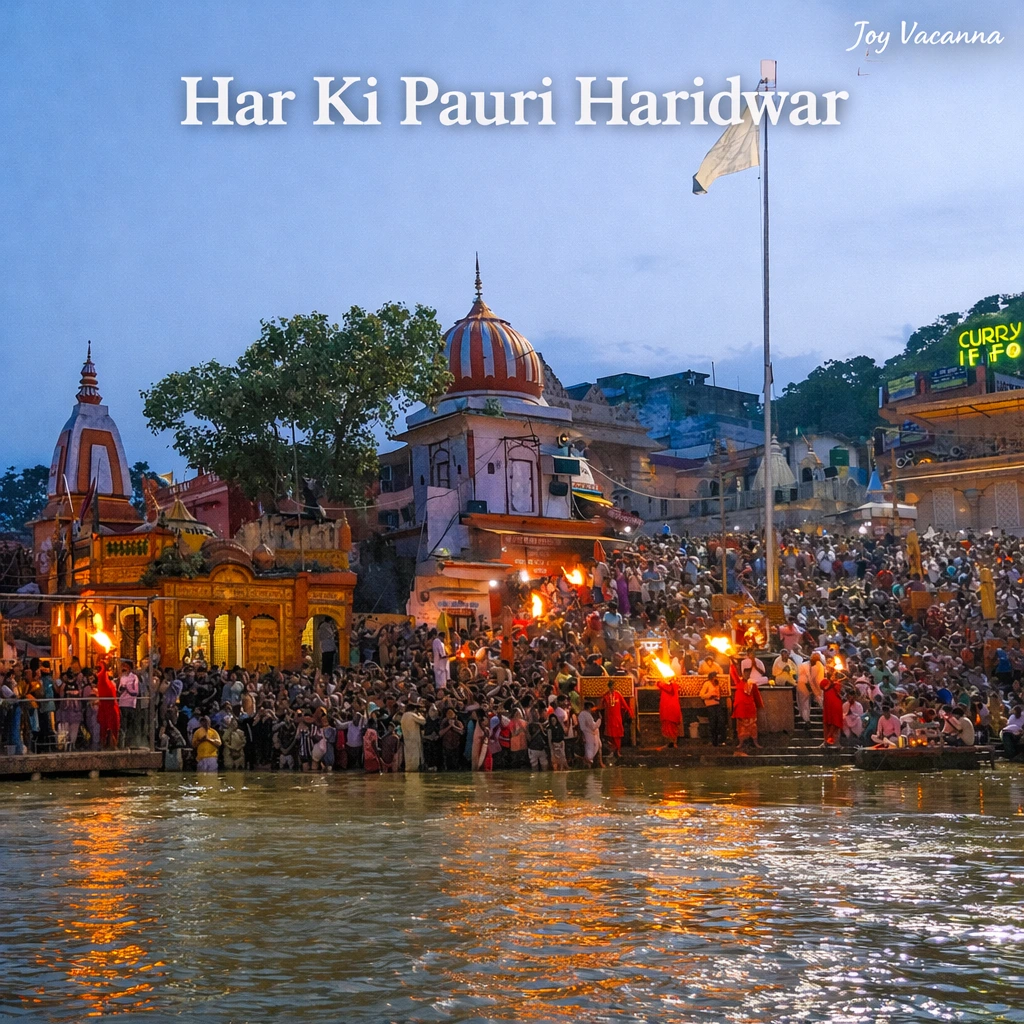 Ganga Aarti at Har Ki Pauri in Haridwar