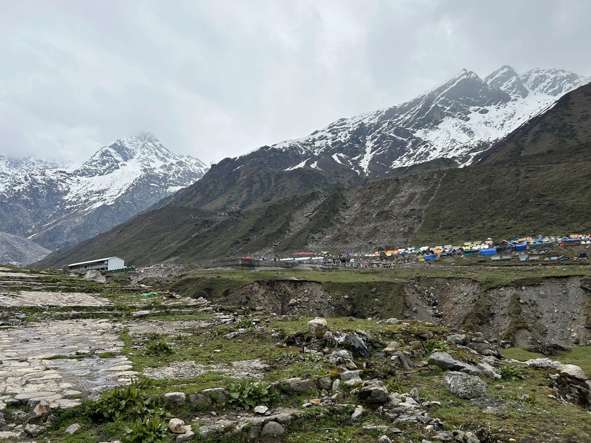 Kedarnath base town near guptkashi in Guptkashi