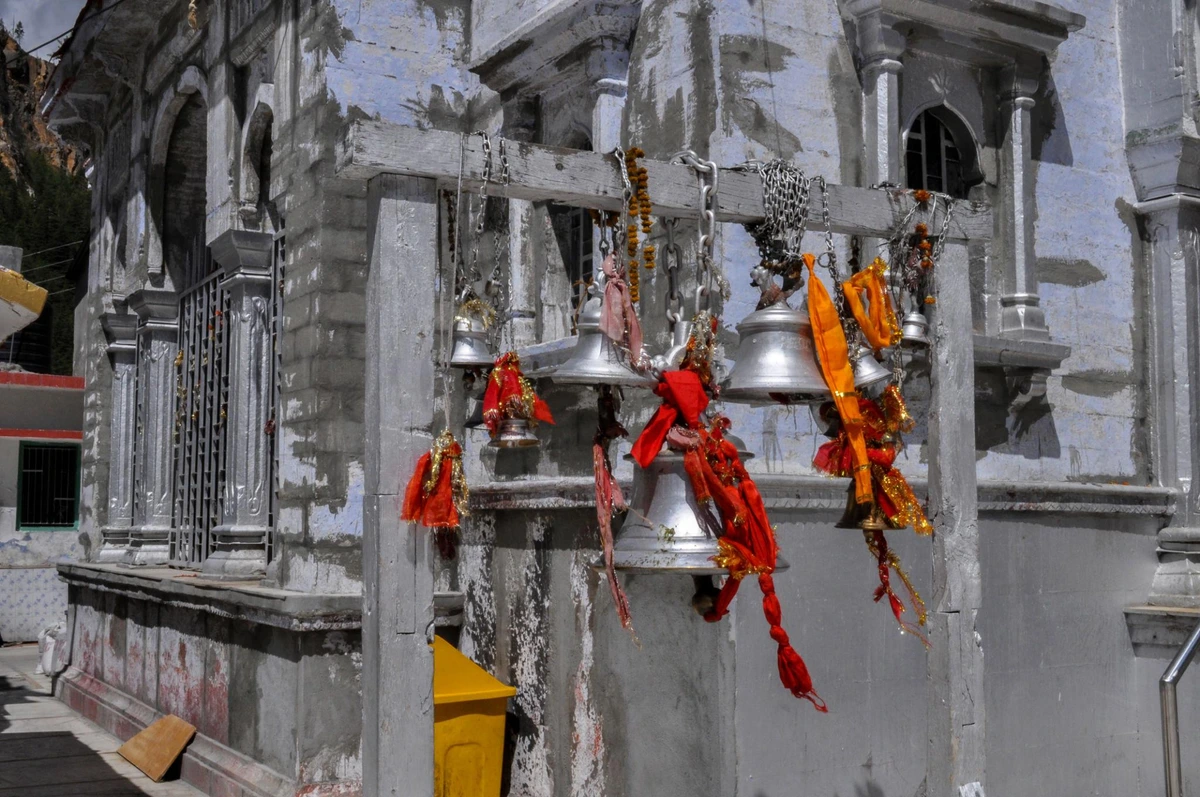 Temple interiors in Uttarkashi in Uttarkashi