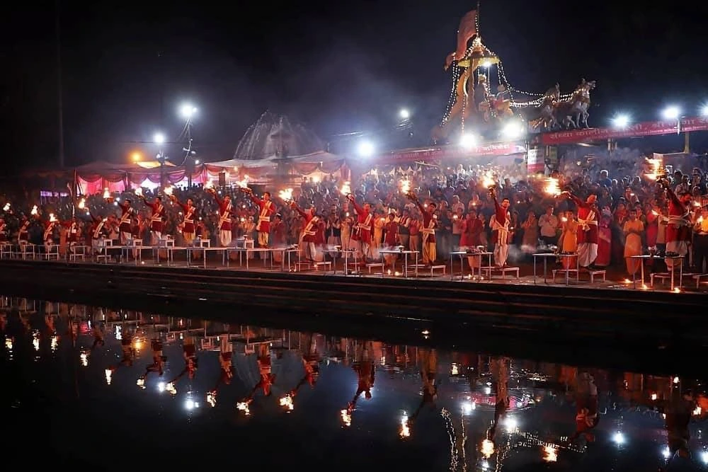 Triveni Ghat in Rishikesh