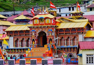 Badrinath temple for Char Dham Yatra by Helicopter (Ex-Dehradun) itinerary
