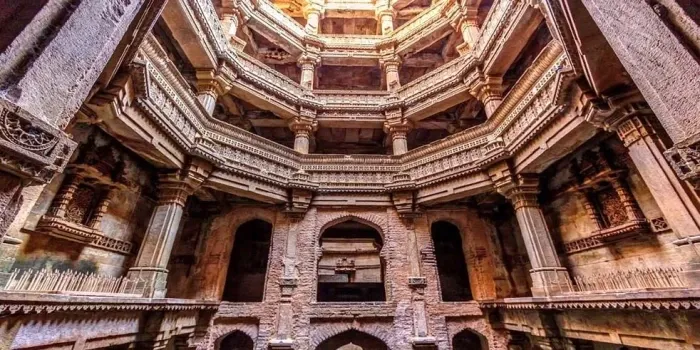 The Adalaj Stepwell Ahmedabad tourist attraction