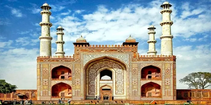 Tomb of Akbar The Great Area Agra photo