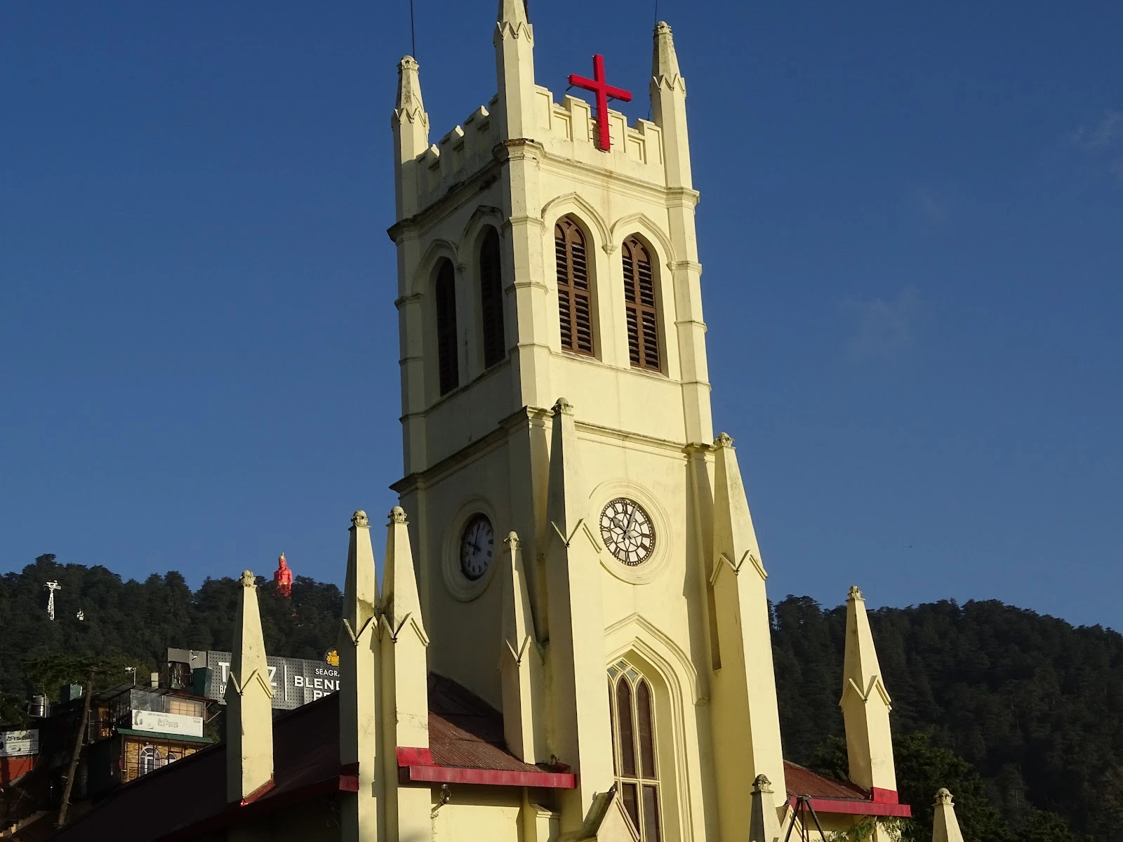 Christ Church, Shimla sightseeing stop on Complete Himachal Explorer Tour Taxi Package route