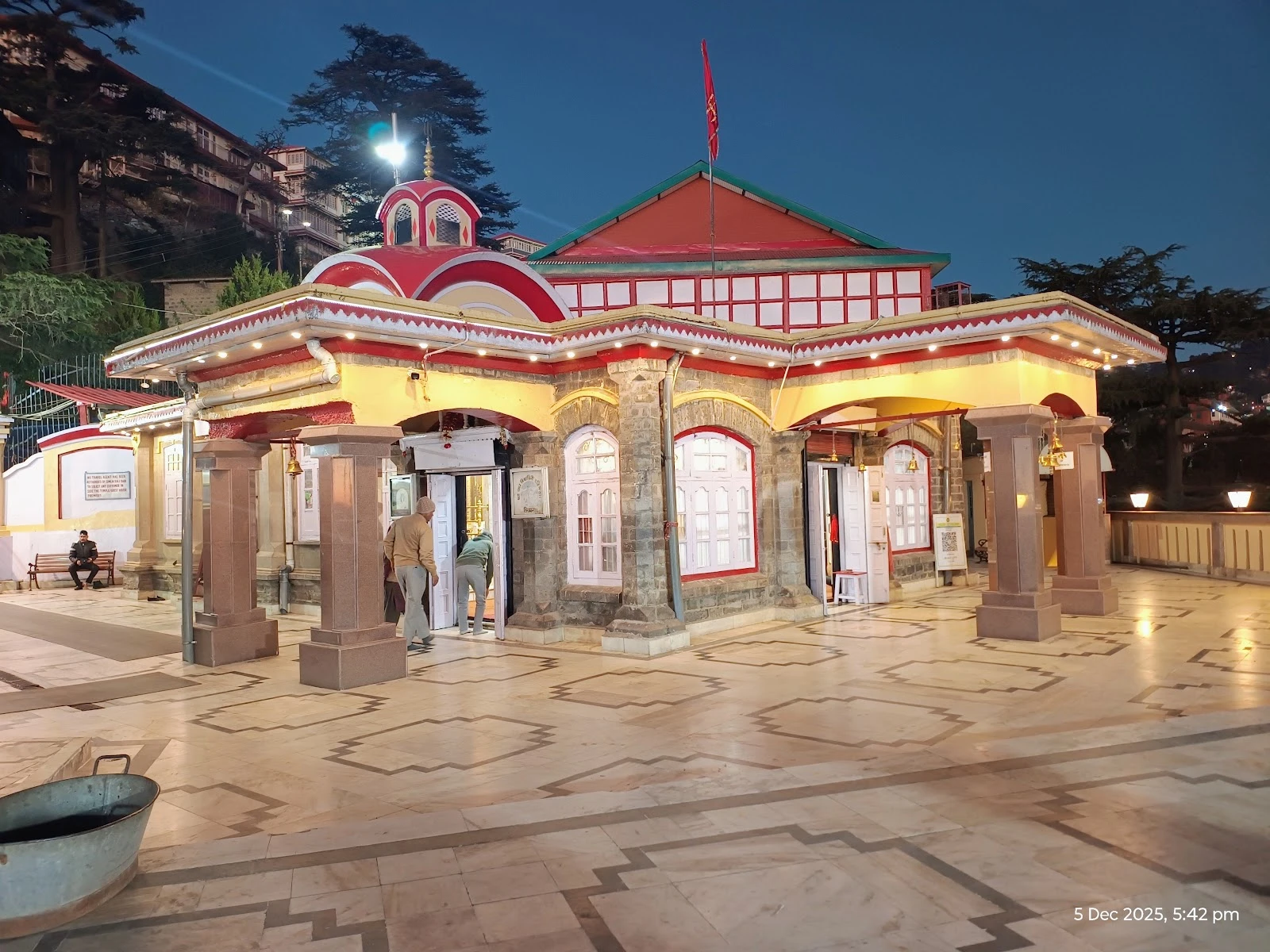 Kali Bari Temple, Shimla sightseeing stop on Shimla Manali Chandigarh Taxi Package route