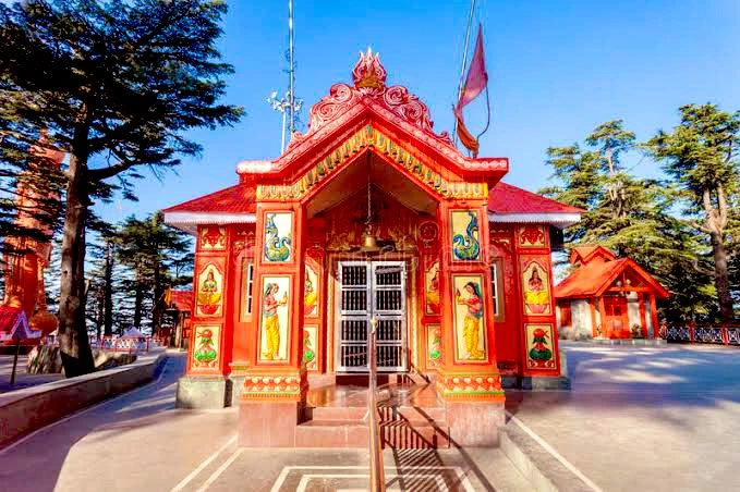 Jakhoo Temple sightseeing stop on Chandigarh Shimla Manali Taxi Package route