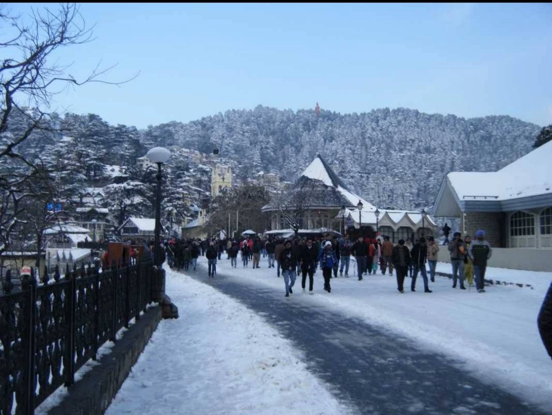 The Ridge sightseeing stop on Complete Himachal Explorer Tour Taxi Package route