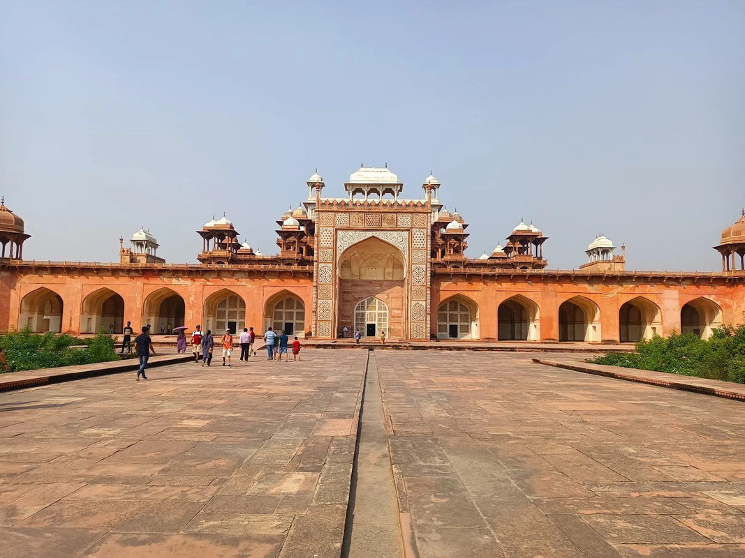 Tomb of Akbar The Great Area Agra tourist attraction