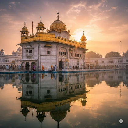 Gurdwara Bangla Sahib for Delhi Shimla Manali Tour Package 7 Nights 8 Days itinerary