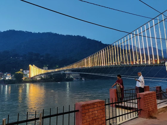 Ram Jhula Rishikesh darshan place