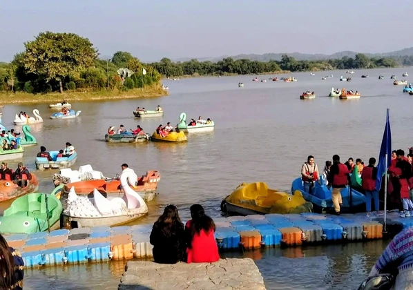 Sukhna Lake Chandigarh tourist attraction
