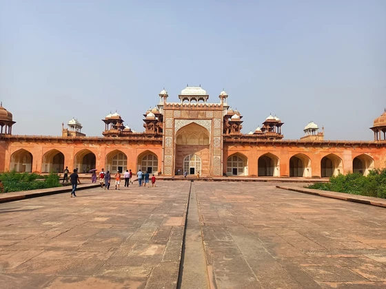 Tomb of Akbar The Great Area Agra tourist attraction