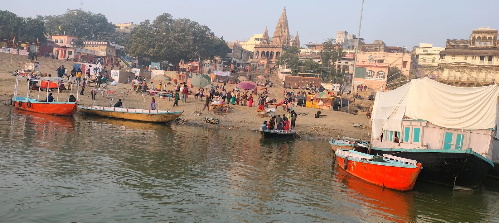 Assi Ghat sightseeing included in Sacred Moksha & Ramayana Pilgrimage Trail