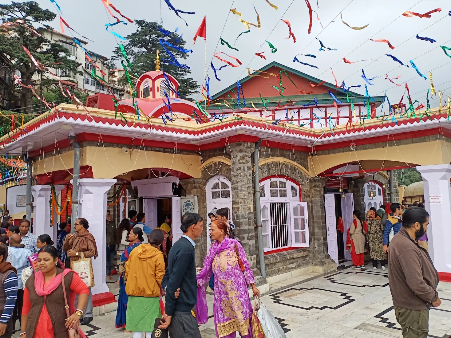 Kali Bari Temple, Shimla sightseeing included in Shimla Manali Chandigarh Tour Package 7 Nights 8 Days