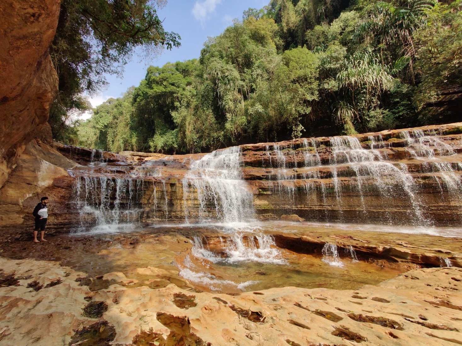 NohKaLikai Falls sightseeing included in Shillong Cherrapunjee Dawki Guwahati Tour Package
