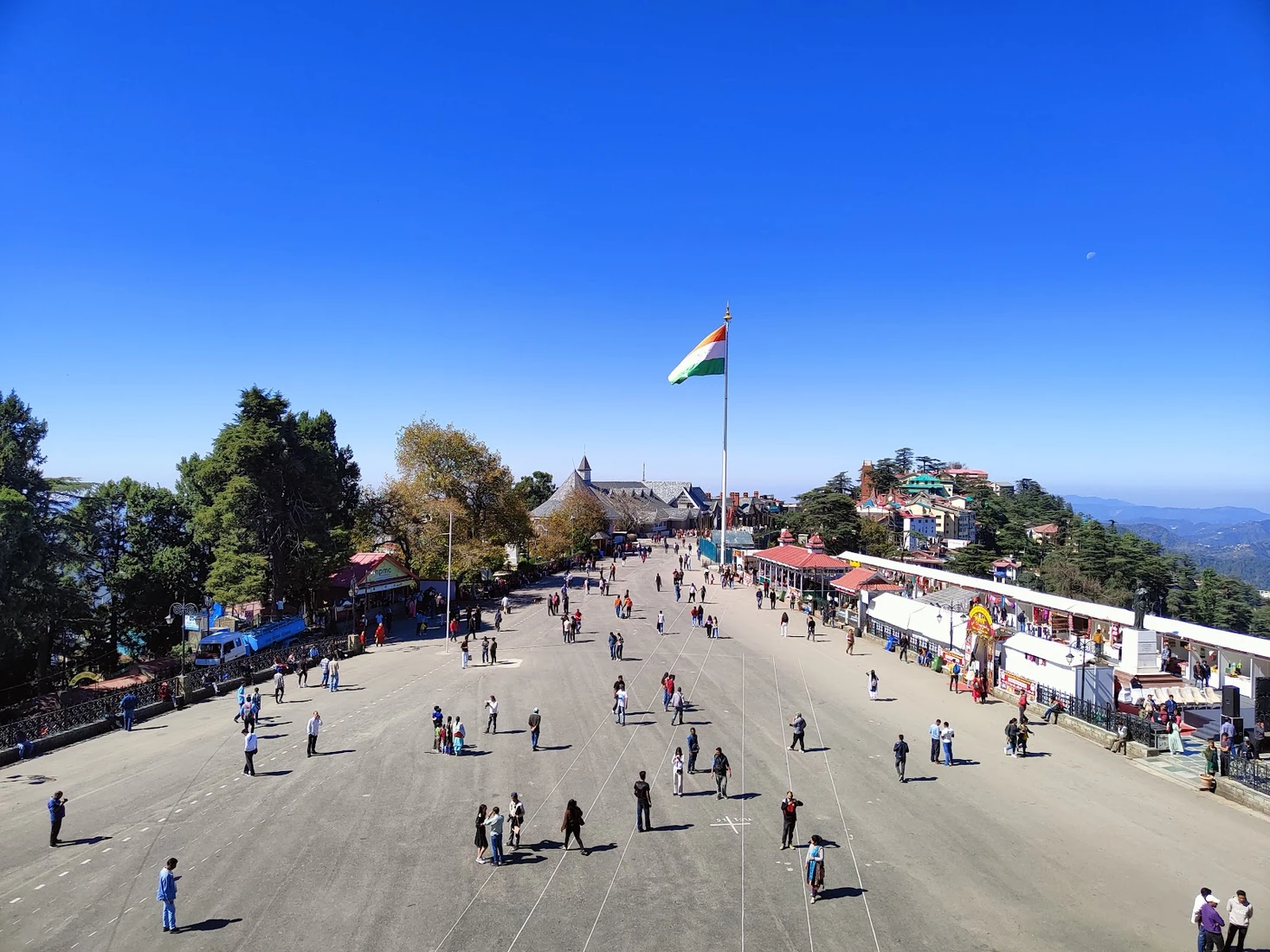The Ridge sightseeing included in Taj To Himalaya 2026