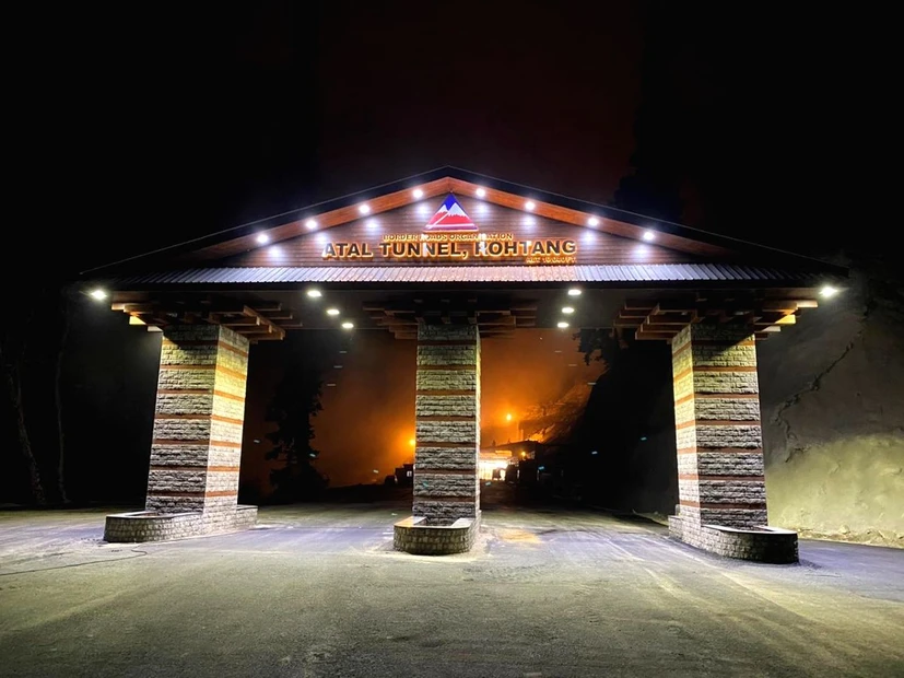 Atal Tunnel Rohtang photo 4 in Manali