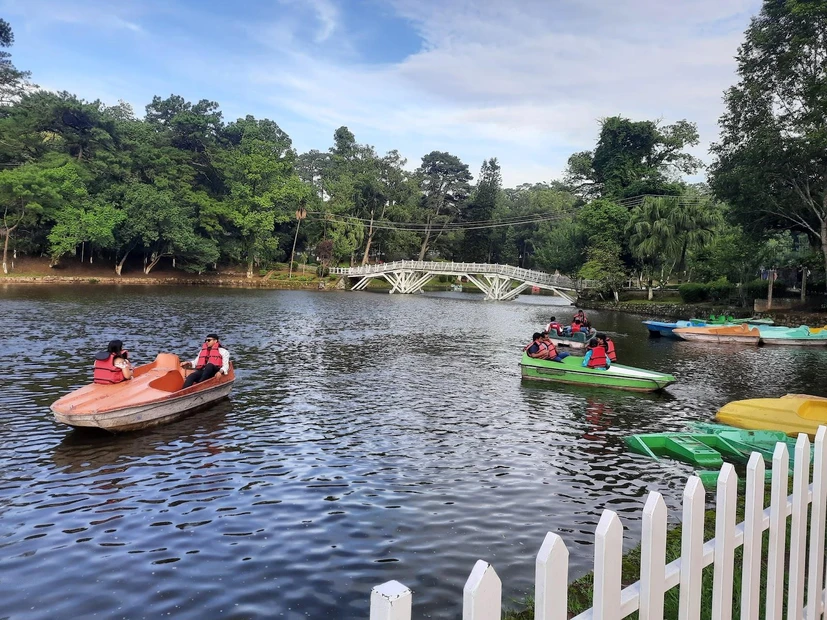 Wards Lake boating in Shillong